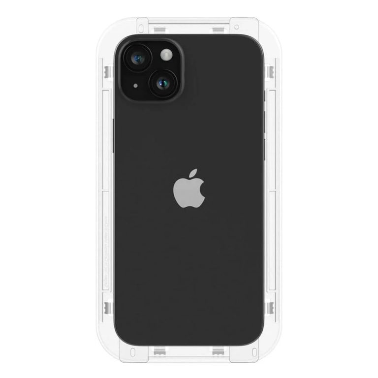 Spigen EZ Fit Glas.tR met Applicator - 1 pack Apple iPhone 15 - Afbeelding 6
