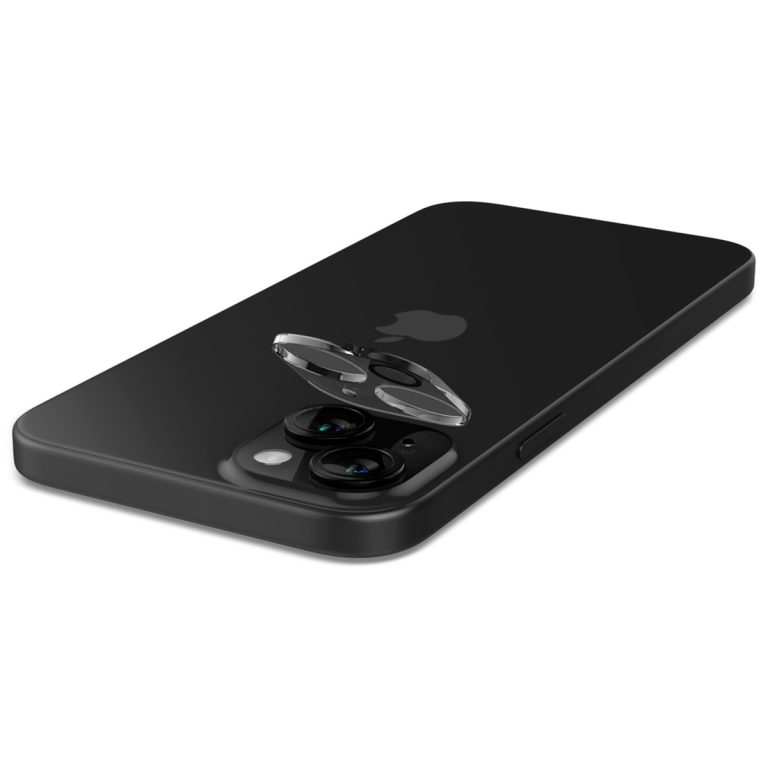 Spigen GLAStR EZ Fit Optik Camera Protector 2 Pack Apple iPhone 15 / 15 Plus - Crystal Clear - Afbeelding 2