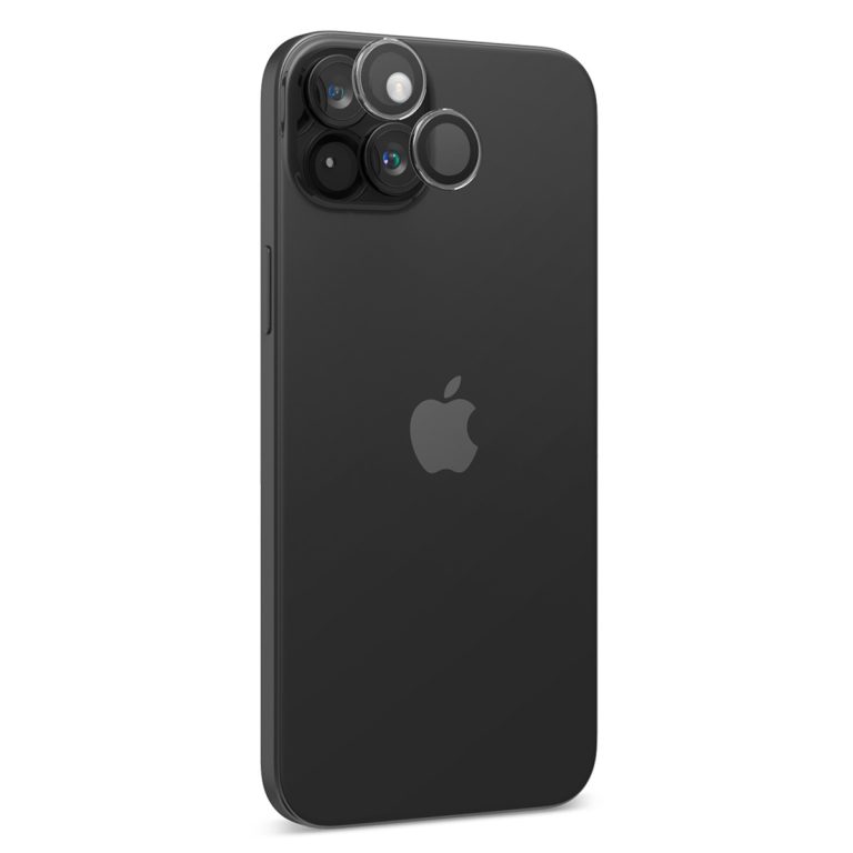 Spigen GLAStR EZ Fit Optik Pro Camera Protector 2 Pack Apple iPhone 15 / 15 Plus - Crystal Clear - Afbeelding 2