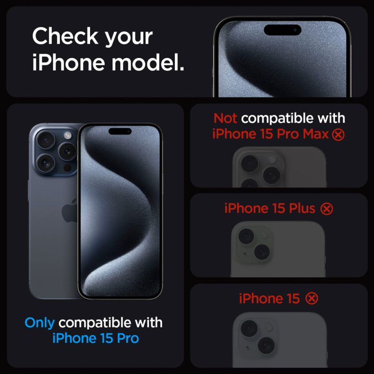 Spigen EZ Fit GLAS.tR met installatietray - Privacy Glass - 1 pack Apple iPhone 15 Pro - Afbeelding 5