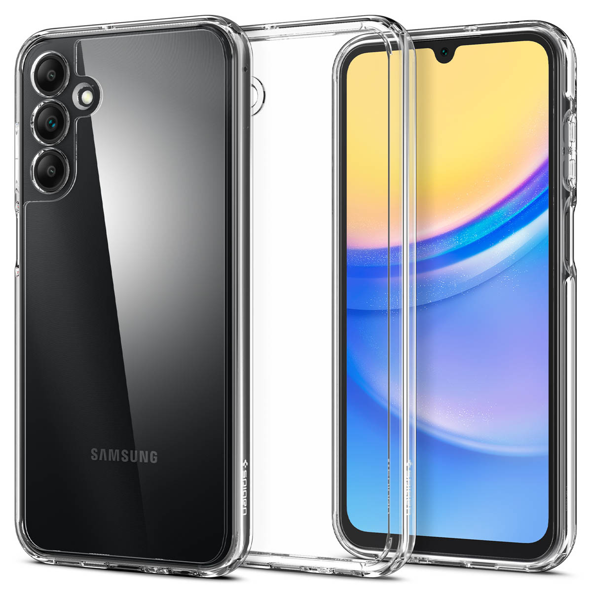 Spigen Ultra Hybrid Backcover Samsung Galaxy A15 (5G/4G) - Crystal Clear - Afbeelding 4