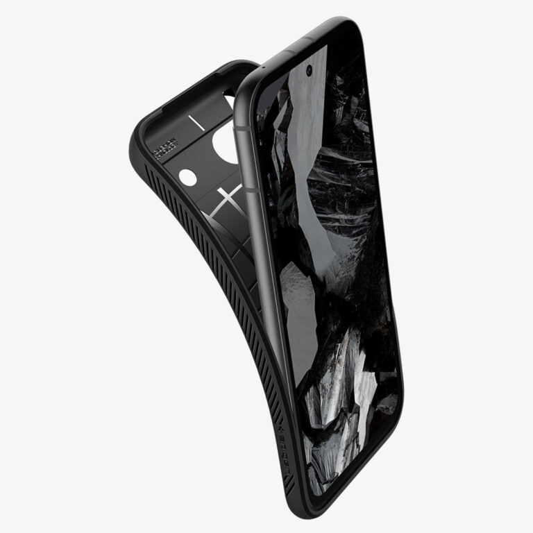 Spigen Liquid Air Backcover Google Pixel 8a - Matte Black - Afbeelding 9