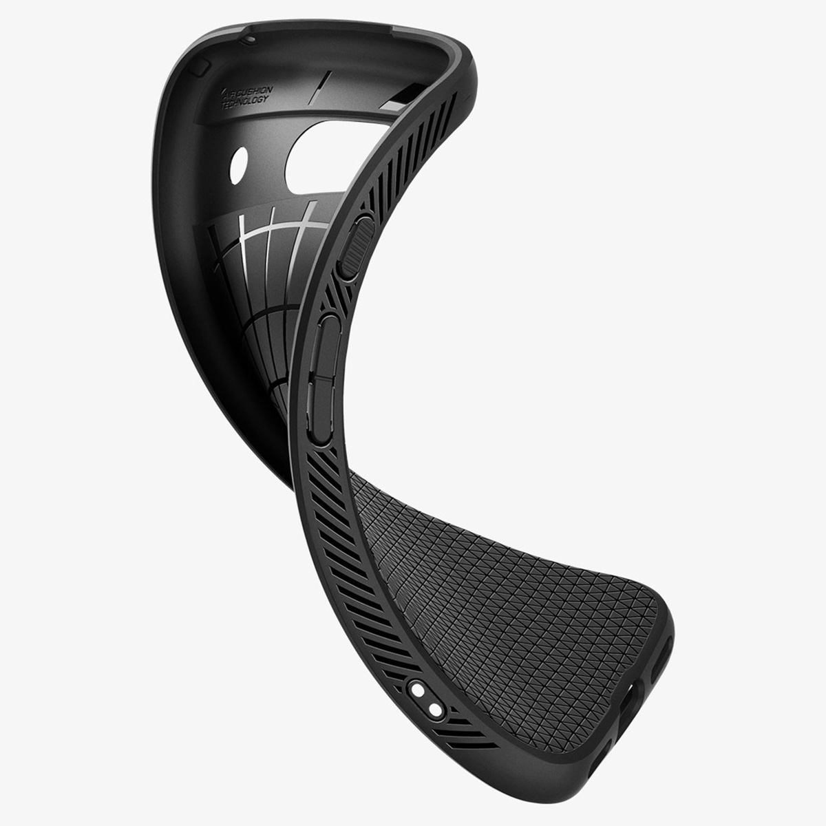 Spigen Liquid Air™ Backcover Google Pixel 8a - Zwart - Afbeelding 9