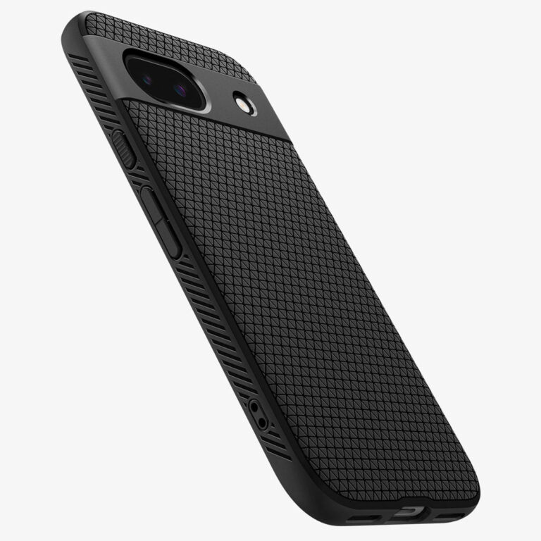 Spigen Liquid Air Backcover Google Pixel 8a - Matte Black - Afbeelding 5