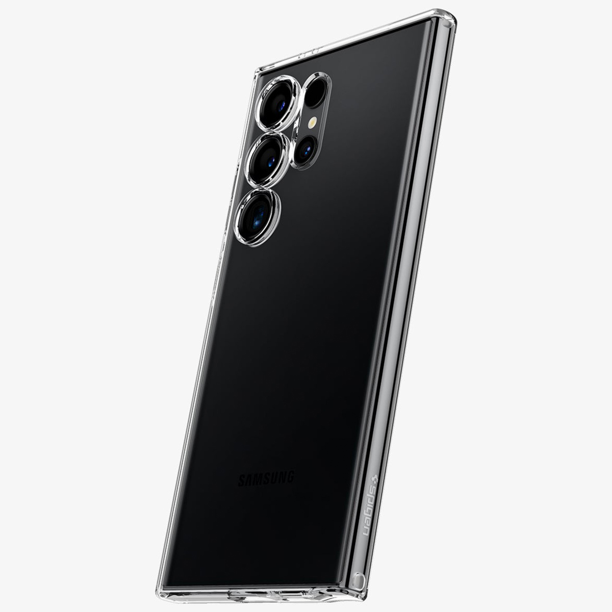 Spigen Liquid Crystal Backcover Samsung Galaxy S24 Ultra - Crystal Clear - Afbeelding 7