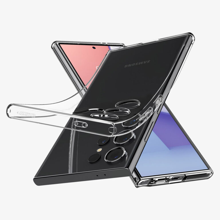 Spigen Liquid Crystal Backcover Samsung Galaxy S24 Ultra - Crystal Clear - Afbeelding 6