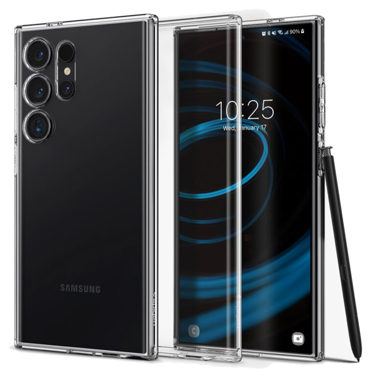 Spigen Liquid Crystal Backcover Samsung Galaxy S24 Ultra - Crystal Clear - Afbeelding 3