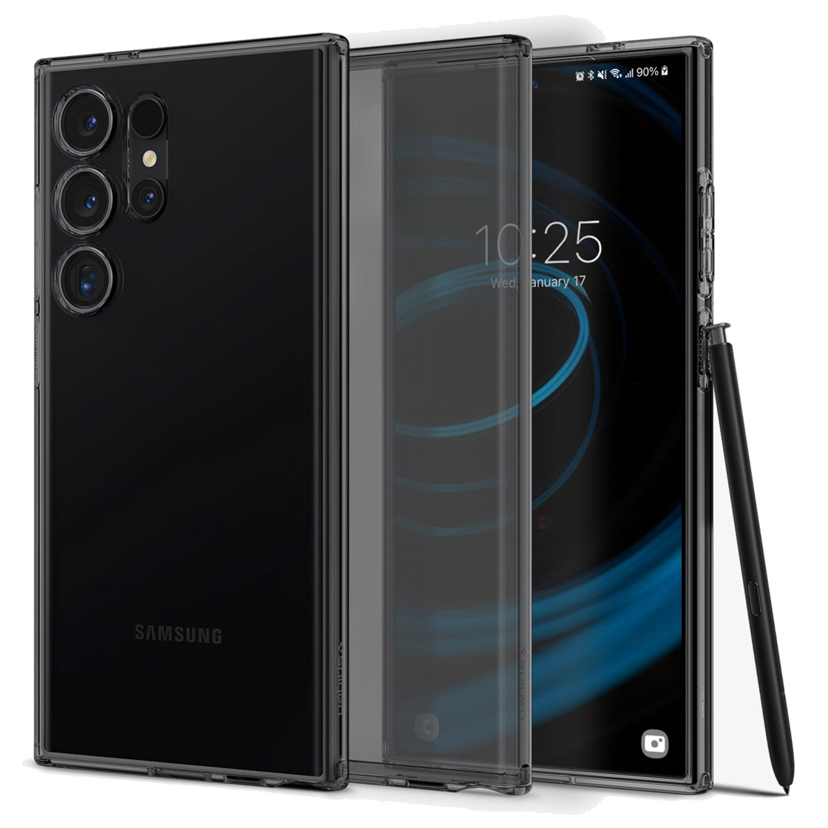 Spigen Liquid Crystal Backcover Samsung Galaxy S24 Ultra – Space Crystal