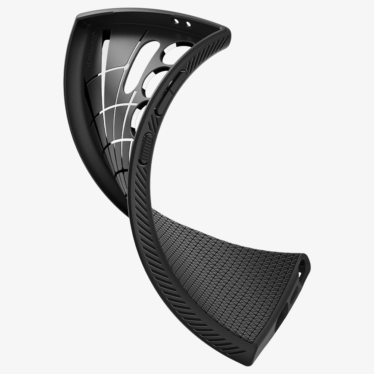 Spigen Liquid Air™ Backcover Samsung Galaxy S24 Ultra - Matte Black - Afbeelding 7