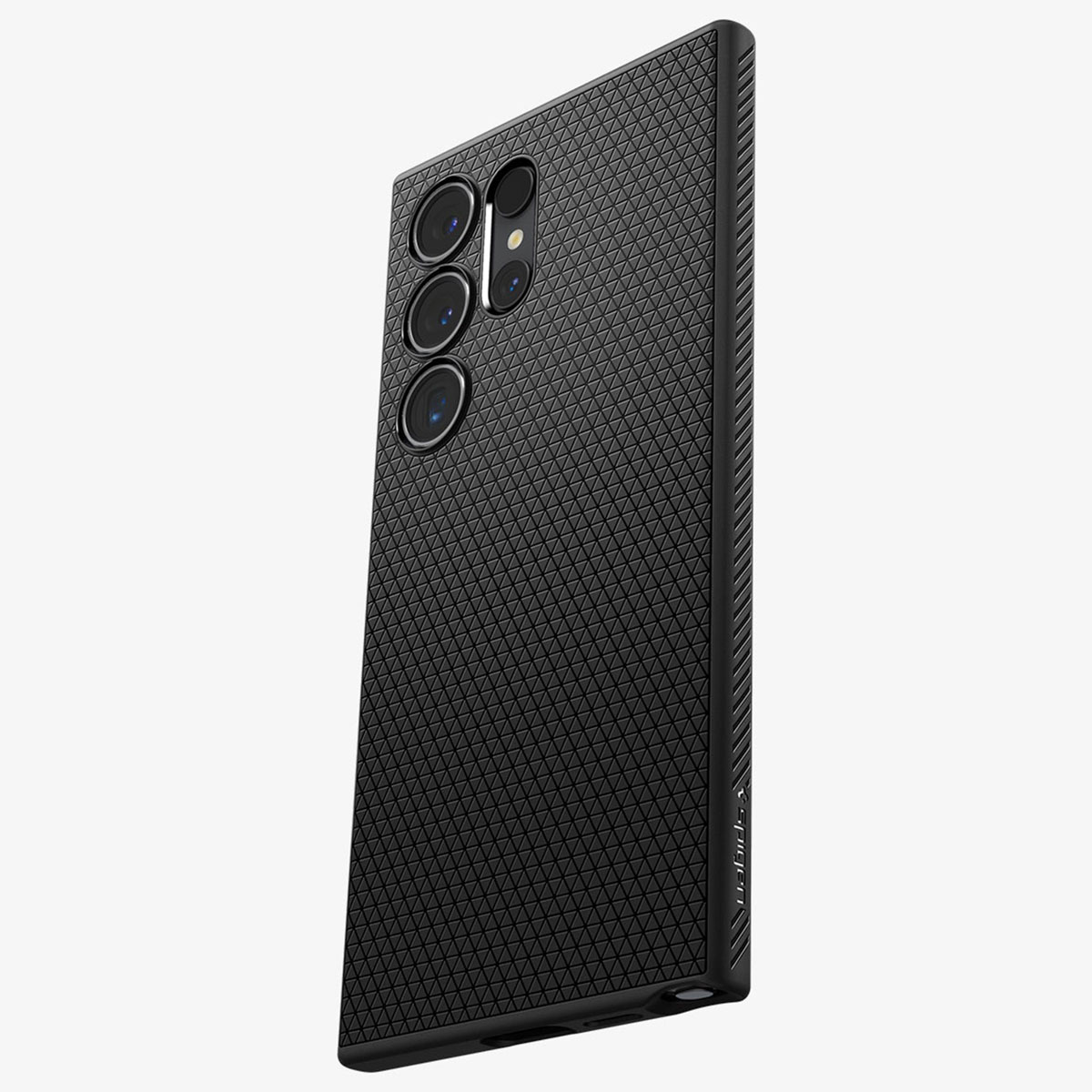 Spigen Liquid Air™ Backcover Samsung Galaxy S24 Ultra - Matte Black - Afbeelding 8