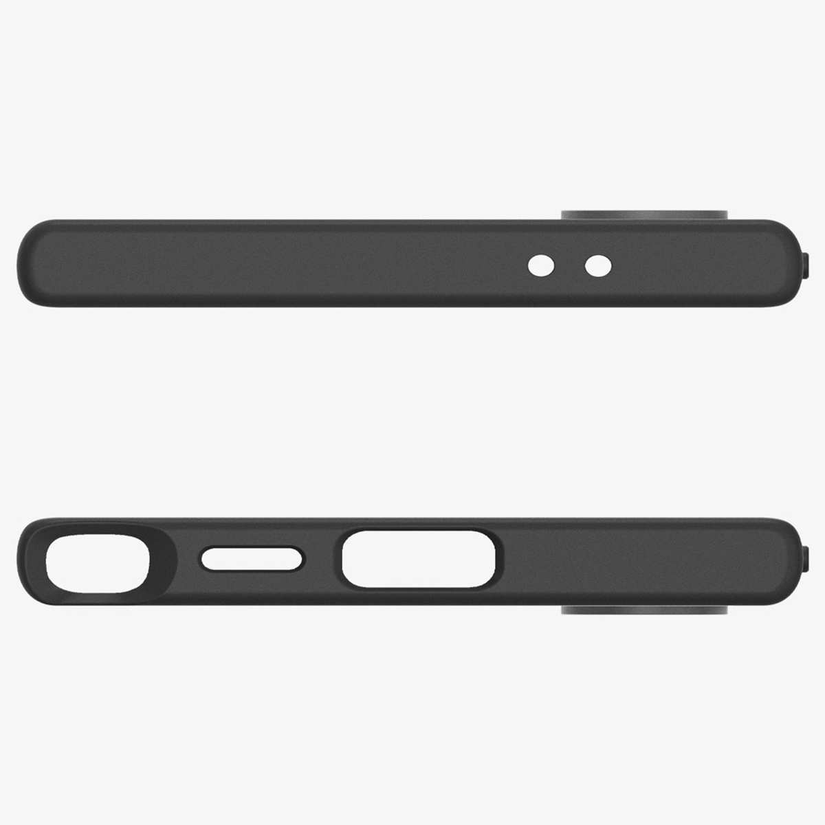 Spigen Liquid Air™ Backcover Samsung Galaxy S24 Ultra - Matte Black - Afbeelding 10