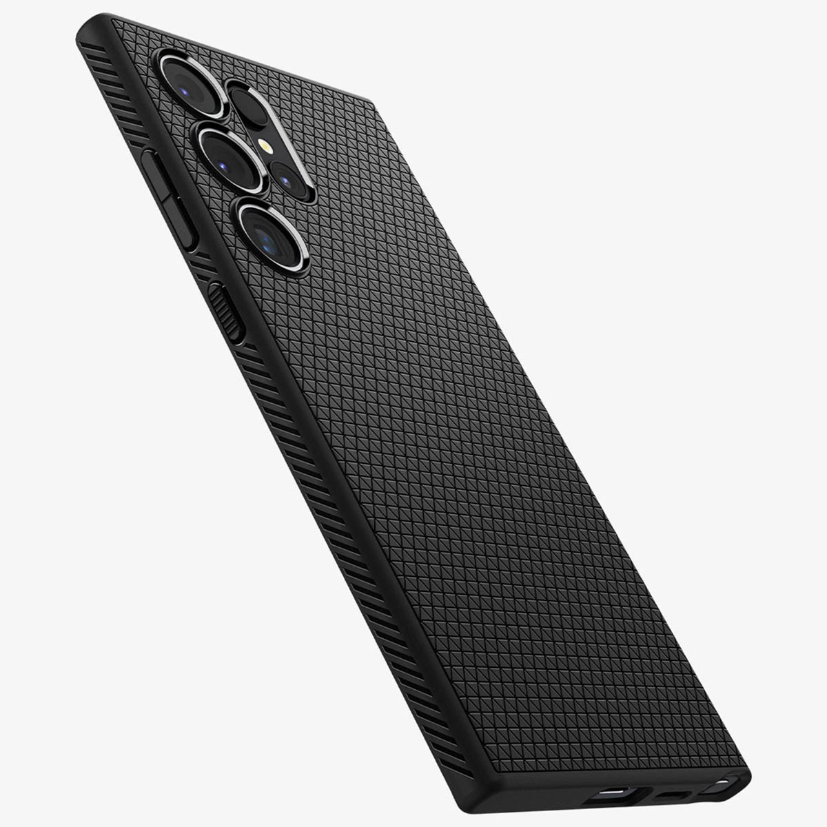 Spigen Liquid Air™ Backcover Samsung Galaxy S24 Ultra - Matte Black - Afbeelding 2