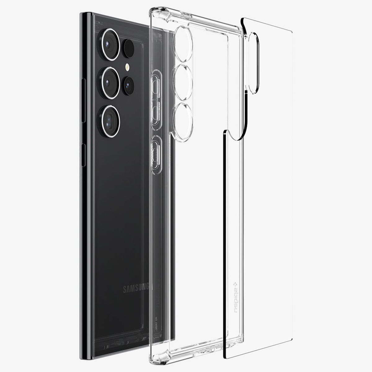 Spigen Ultra Hybrid Backcover Samsung Galaxy S24 Ultra - Crystal Clear - Afbeelding 7