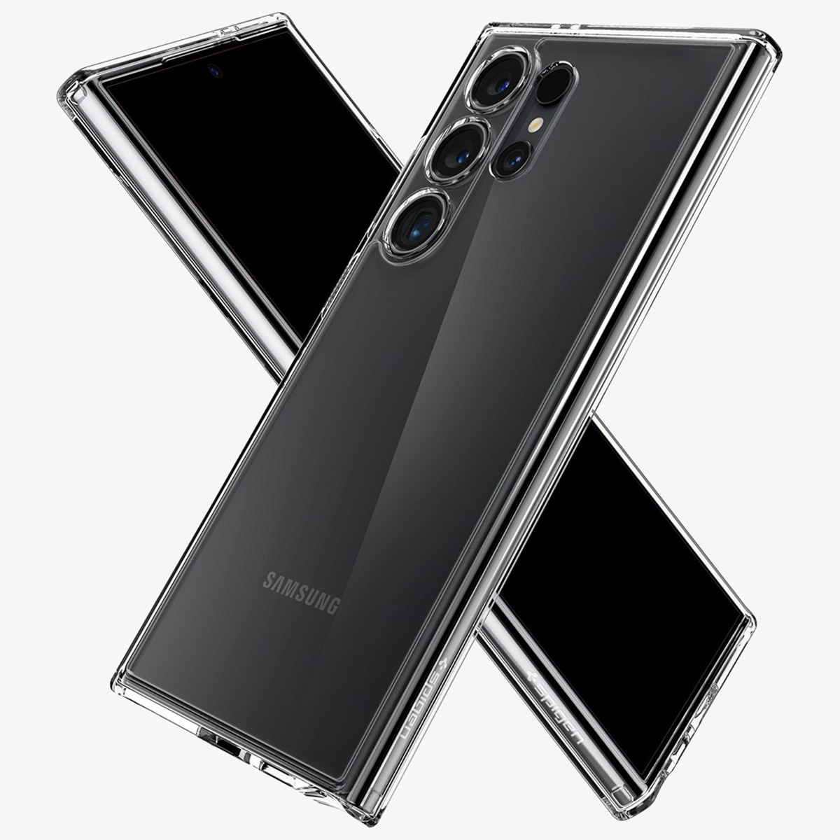 Spigen Ultra Hybrid Backcover Samsung Galaxy S24 Ultra - Crystal Clear - Afbeelding 8