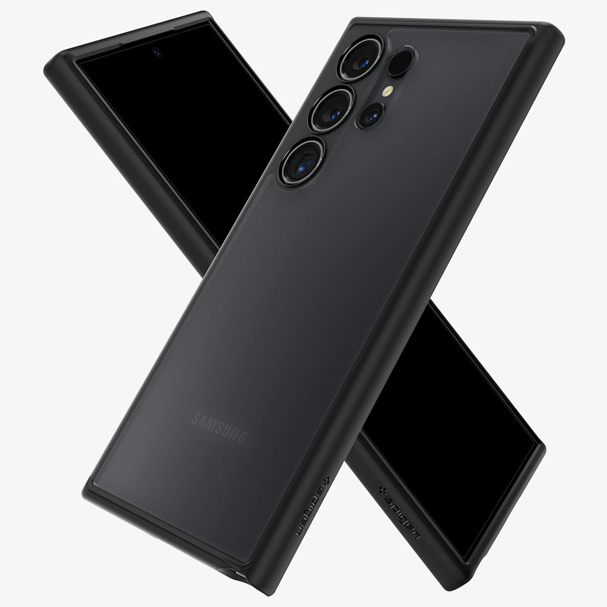 Spigen Ultra Hybrid Backcover Samsung Galaxy S24 Ultra - Frost Black - Afbeelding 8