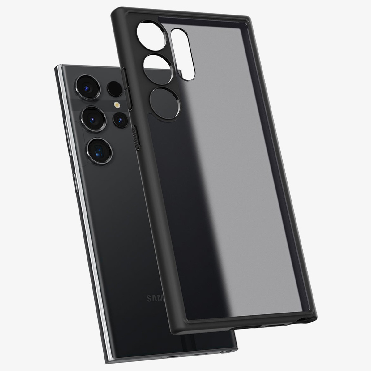 Spigen Ultra Hybrid Backcover Samsung Galaxy S24 Ultra - Frost Black - Afbeelding 2