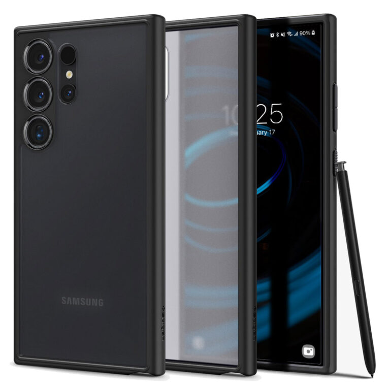 Spigen Ultra Hybrid Backcover Samsung Galaxy S24 Ultra - Frost Black - Afbeelding 5