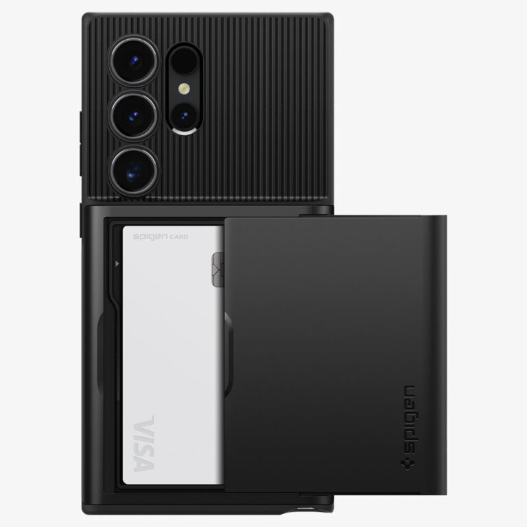 Spigen Slim Armor CS Backcover Samsung Galaxy S24 Ultra - Black - Afbeelding 10