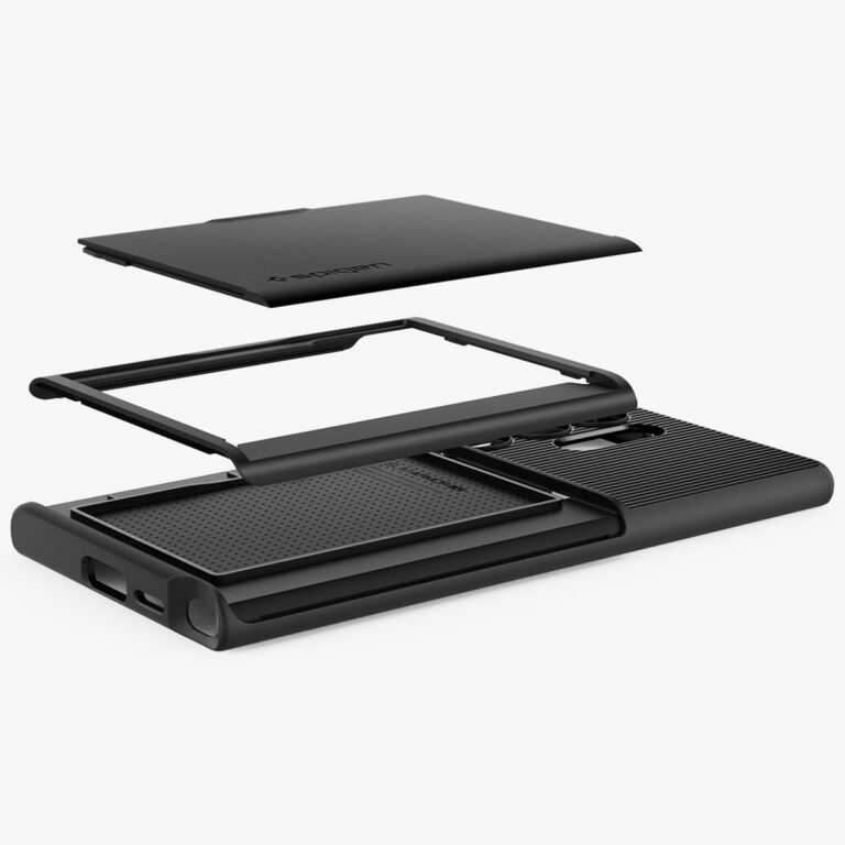 Spigen Slim Armor CS Backcover Samsung Galaxy S24 Ultra - Black - Afbeelding 7