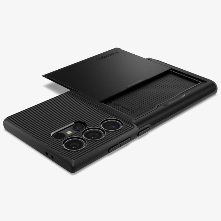 Spigen Slim Armor CS Backcover Samsung Galaxy S24 Ultra - Black - Afbeelding 3