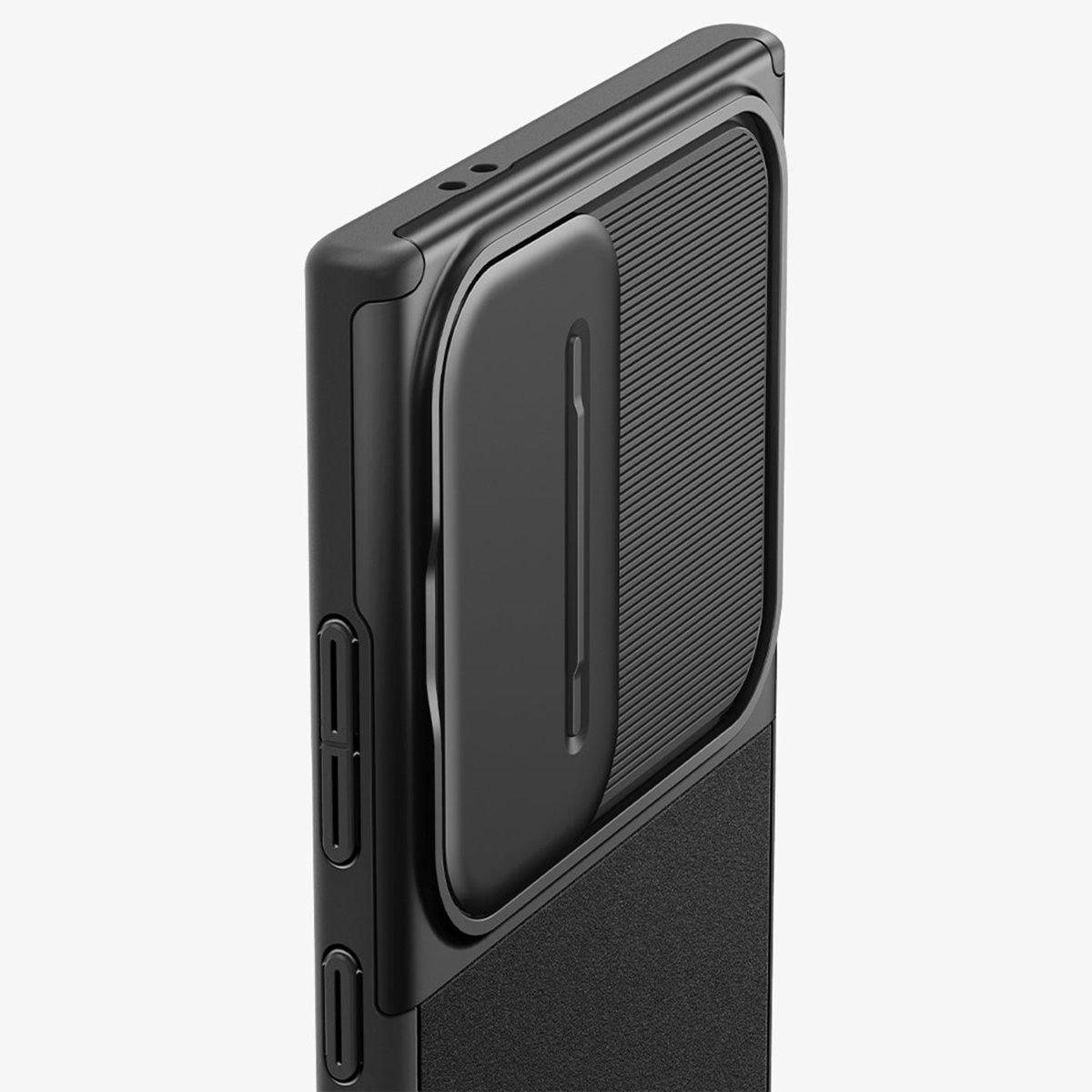 Spigen Optik Armor Camera Slider Samsung Galaxy S24 Ultra - Black - Afbeelding 4