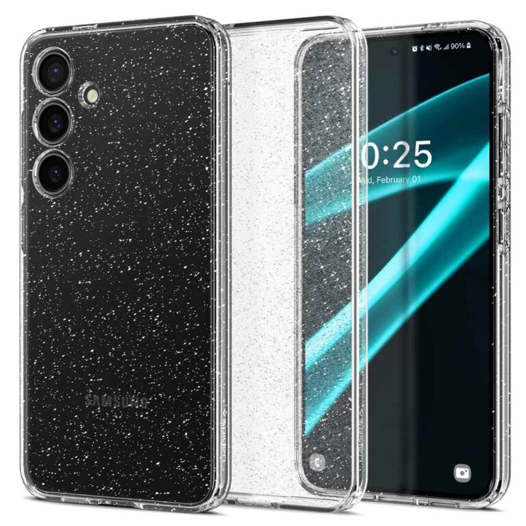 Spigen Liquid Crystal Backcover Samsung Galaxy S24 Plus - Glitter Crystal Quartz - Afbeelding 4