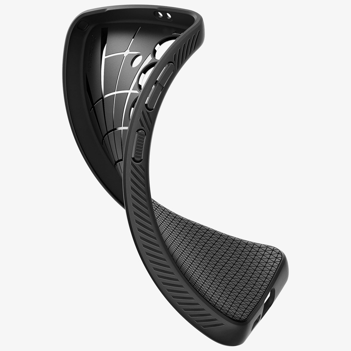 Spigen Liquid Air™ Backcover Samsung Galaxy S24 Plus - Matte Black - Afbeelding 7