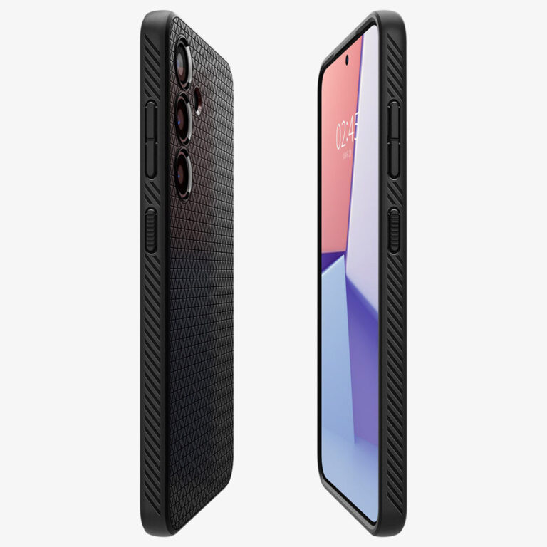 Spigen Liquid Air™ Backcover Samsung Galaxy S24 Plus - Matte Black - Afbeelding 4