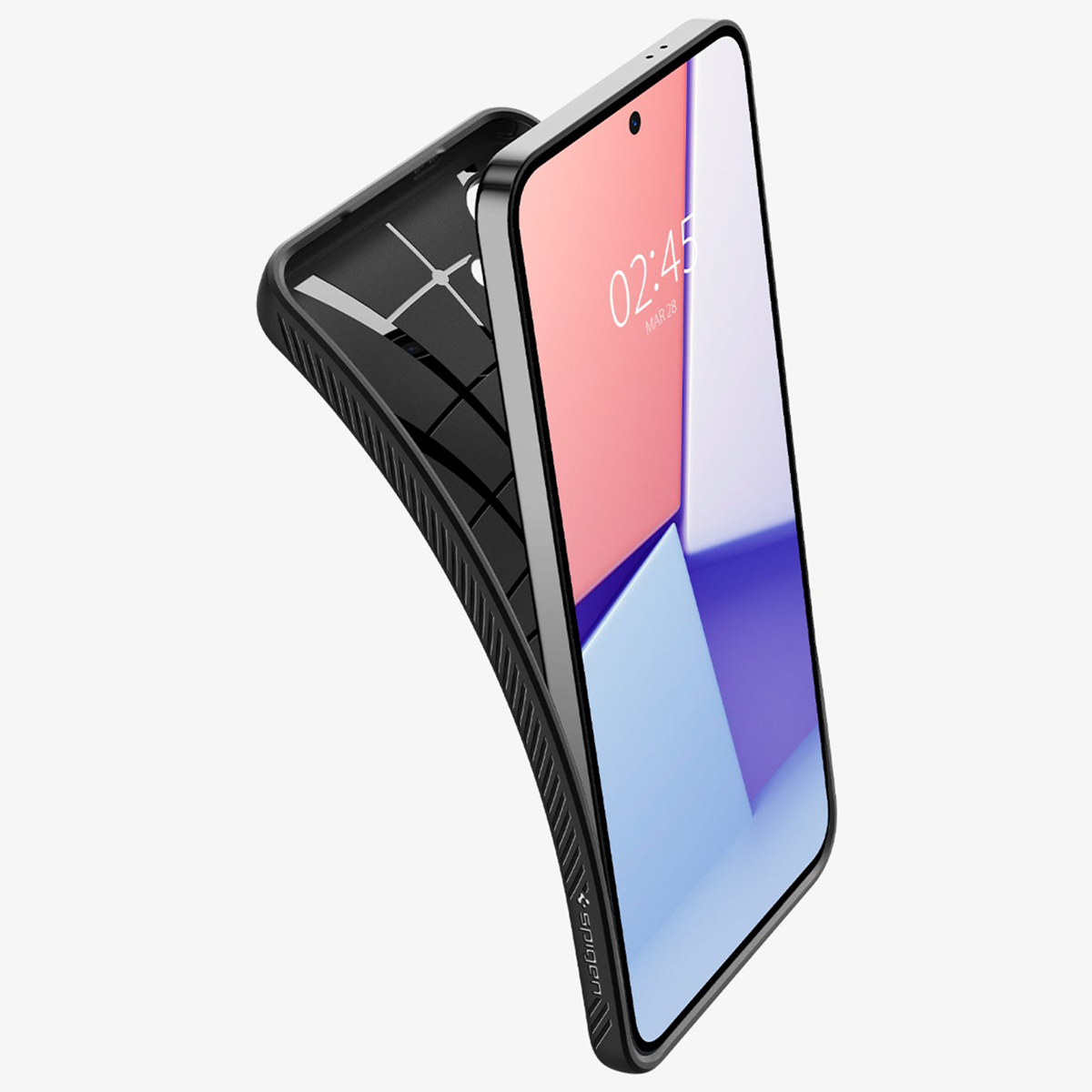 Spigen Liquid Air™ Backcover Samsung Galaxy S24 Plus - Matte Black - Afbeelding 3