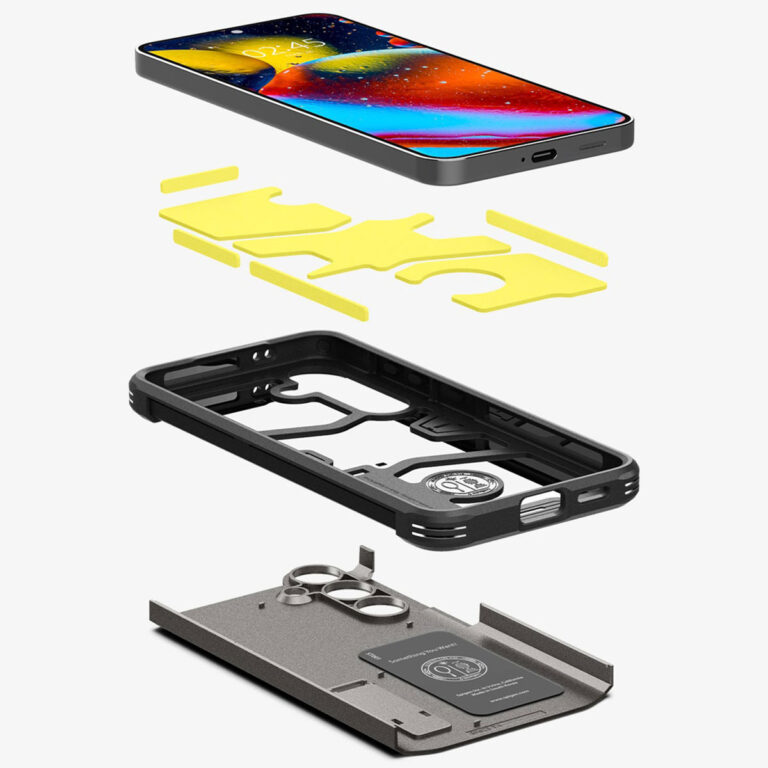 Spigen Tough Armor Backcover Samsung Galaxy S24 Plus - Gunmetal - Afbeelding 8