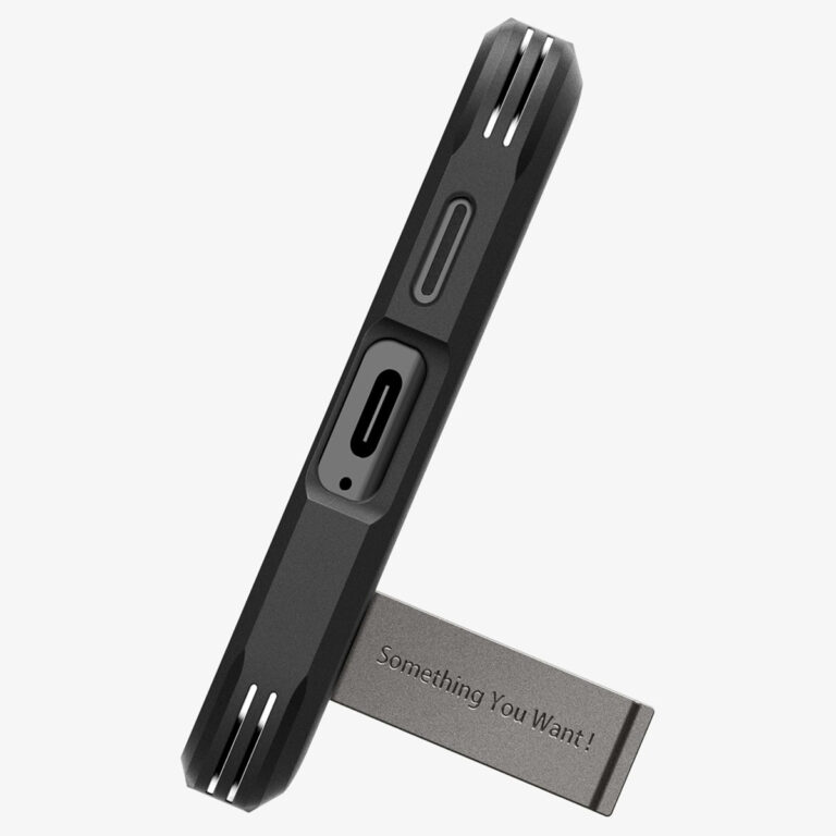 Spigen Tough Armor Backcover Samsung Galaxy S24 Plus - Gunmetal - Afbeelding 4