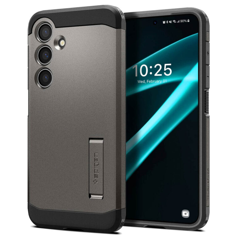 Spigen Tough Armor Backcover Samsung Galaxy S24 Plus - Gunmetal - Afbeelding 3