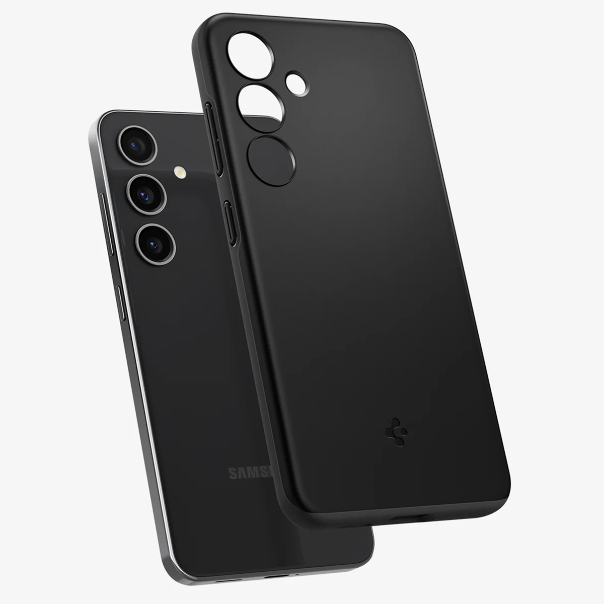 Spigen Thin Fit Backcover Samsung Galaxy S24 - Black - Afbeelding 2