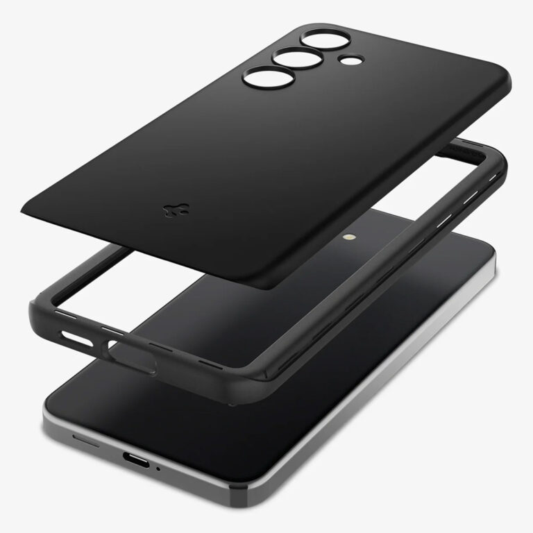Spigen Thin Fit Backcover Samsung Galaxy S24 - Black - Afbeelding 2