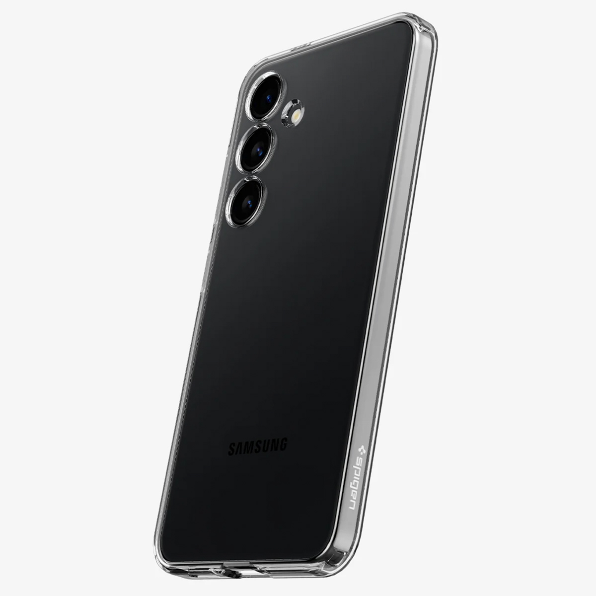 Spigen Liquid Crystal Backcover Samsung Galaxy S24 - Crystal Clear - Afbeelding 3