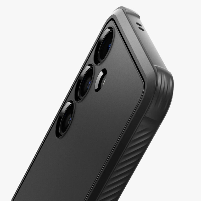 Spigen Rugged Armor Backcover Samsung Galaxy S24 - Matte Black - Afbeelding 4