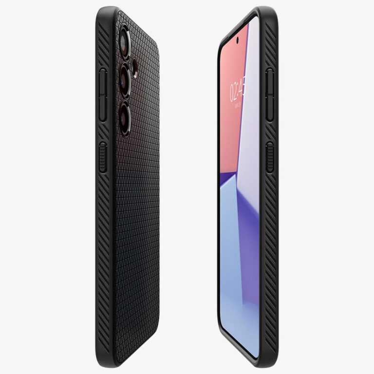 Spigen Liquid Air™ Backcover Samsung Galaxy S24 - Matte Black - Afbeelding 7