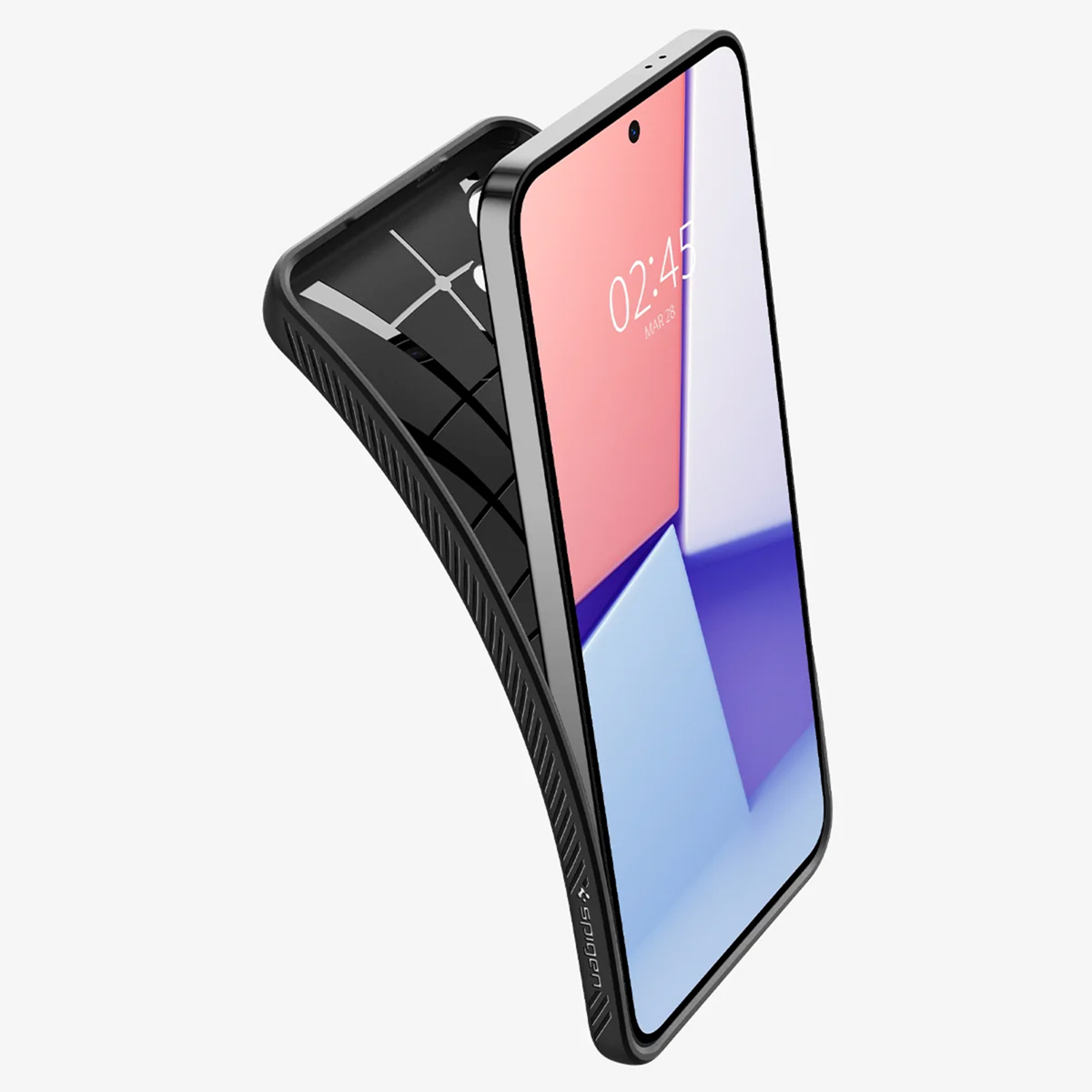 Spigen Liquid Air™ Backcover Samsung Galaxy S24 - Matte Black - Afbeelding 4