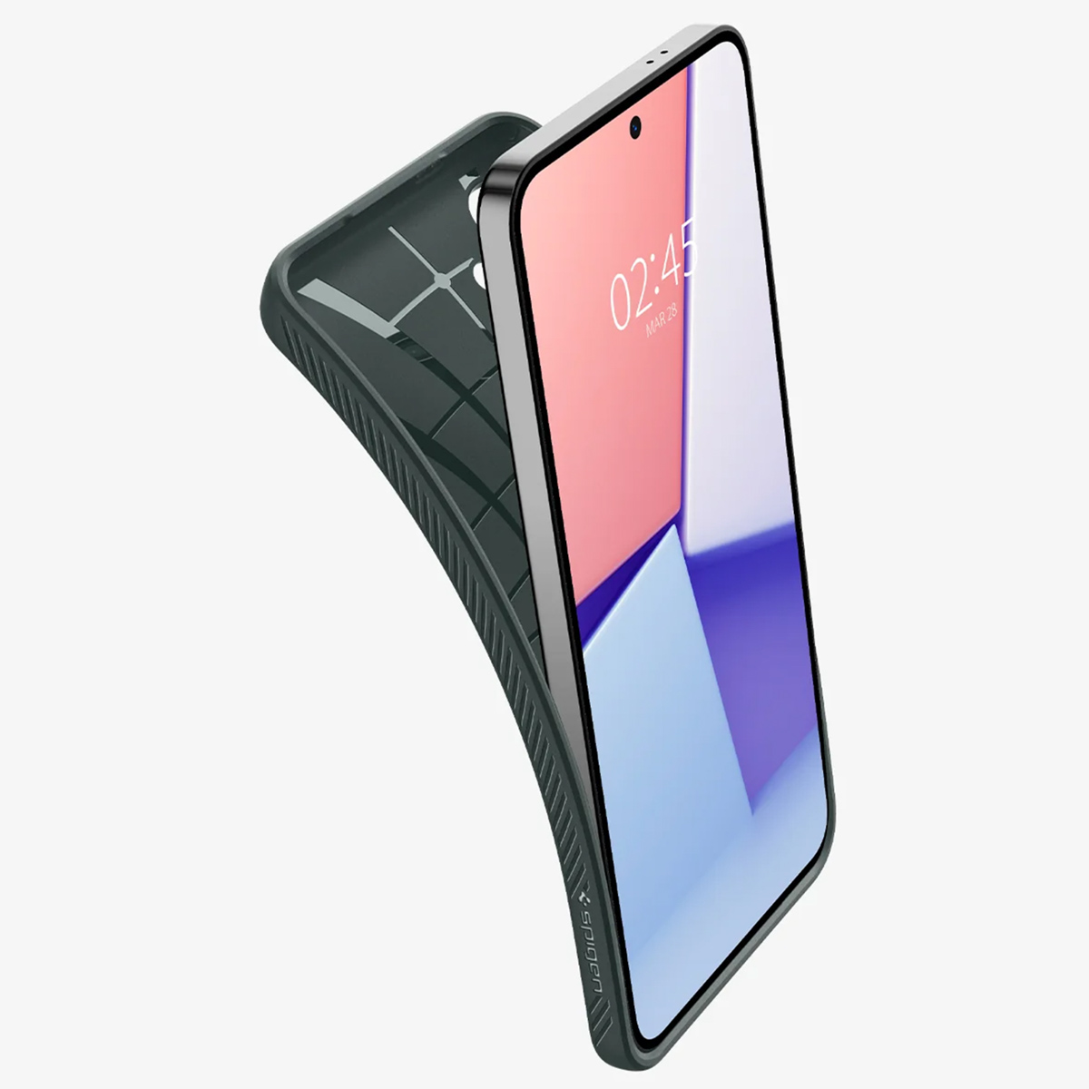 Spigen Liquid Air™ Backcover Samsung Galaxy S24 - Abyss Green - Afbeelding 4