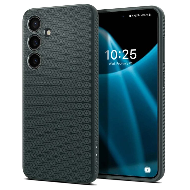 Spigen Liquid Air™ Backcover Samsung Galaxy S24 - Abyss Green - Afbeelding 2
