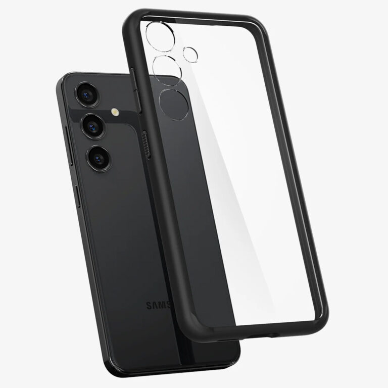 Spigen Ultra Hybrid Backcover Samsung Galaxy S24 - Matte Black - Afbeelding 10