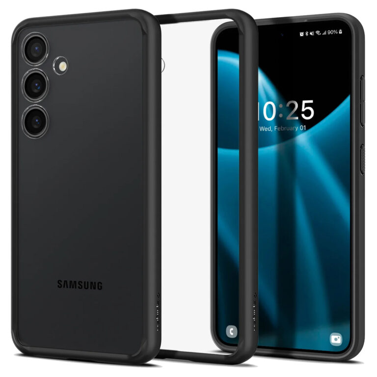 Spigen Ultra Hybrid Backcover Samsung Galaxy S24 - Matte Black - Afbeelding 4