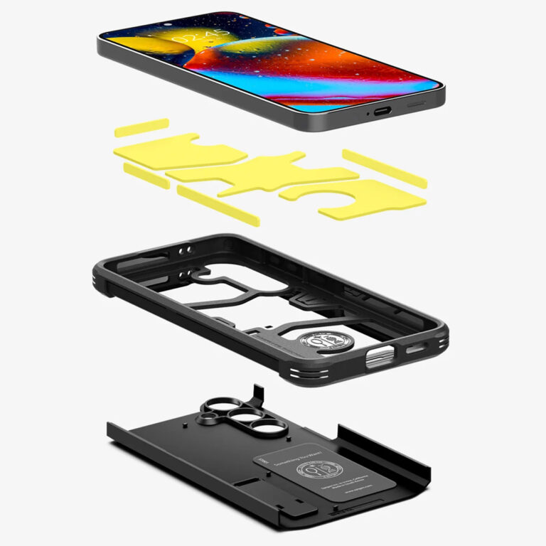 Spigen Tough Armor Backcover Samsung Galaxy S24 - Black - Afbeelding 8