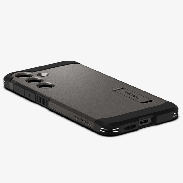 Spigen Tough Armor Backcover Samsung Galaxy S24 - Gunmetal - Afbeelding 8