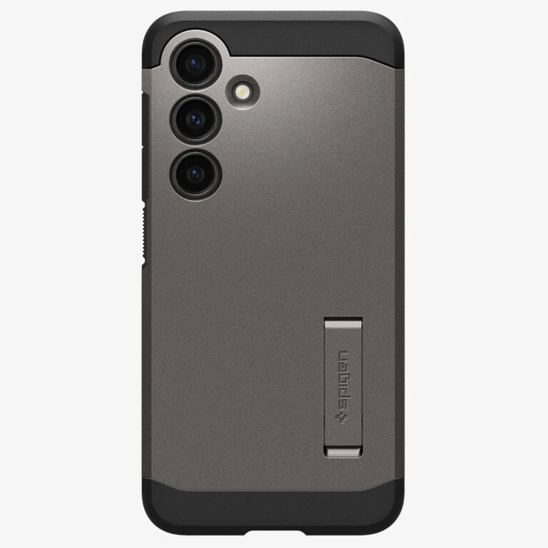 Spigen Tough Armor Backcover Samsung Galaxy S24 - Gunmetal - Afbeelding 4