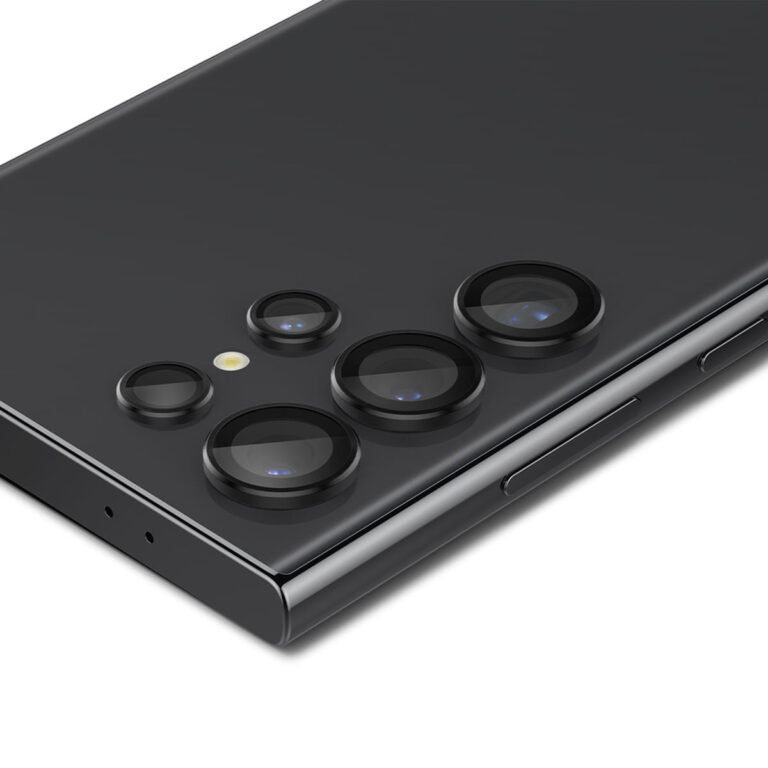 Spigen GLAStR Camera Protector Glas 2 Pack Samsung Galaxy S24 Ultra - Black - Afbeelding 2
