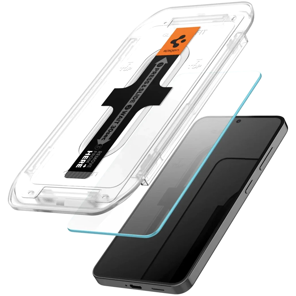 Spigen GLAStR EZ Fit Screenprotector + Applicator 2-pack Samsung Galaxy S24 Plus / S25 Plus - Afbeelding 2