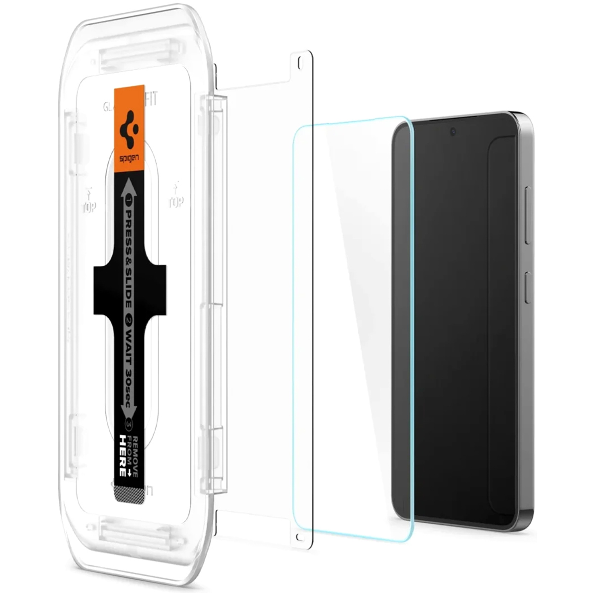 Spigen GLAStR EZ Fit Screenprotector + Applicator 2-pack Samsung Galaxy S24 Plus / S25 Plus - Afbeelding 3