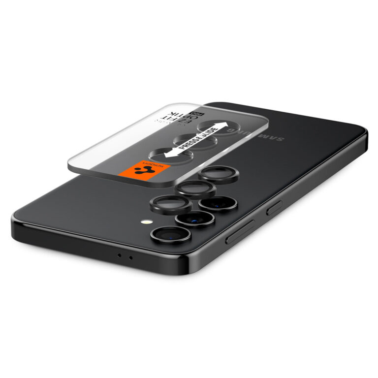 Spigen GLAStR Camera Protector Glas 2 Pack Samsung Galaxy S24 Plus - Black - Afbeelding 5