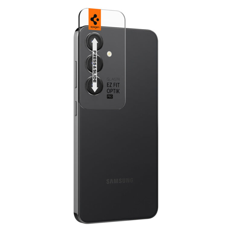 Spigen GLAStR Camera Protector Glas 2 Pack Samsung Galaxy S24 Plus - Black - Afbeelding 3